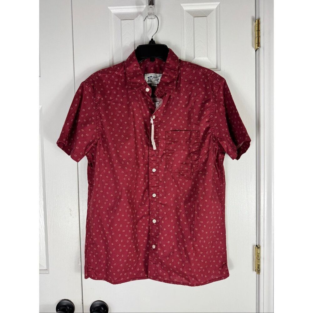 NWT American Eagle Mens Button Front Shirt Size M